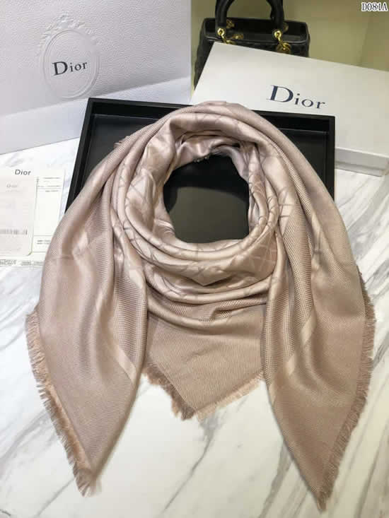 Top Quality Brand Fake Dior Scarf Women Winter Cashmere Thick Autumn Warm Shawls 31